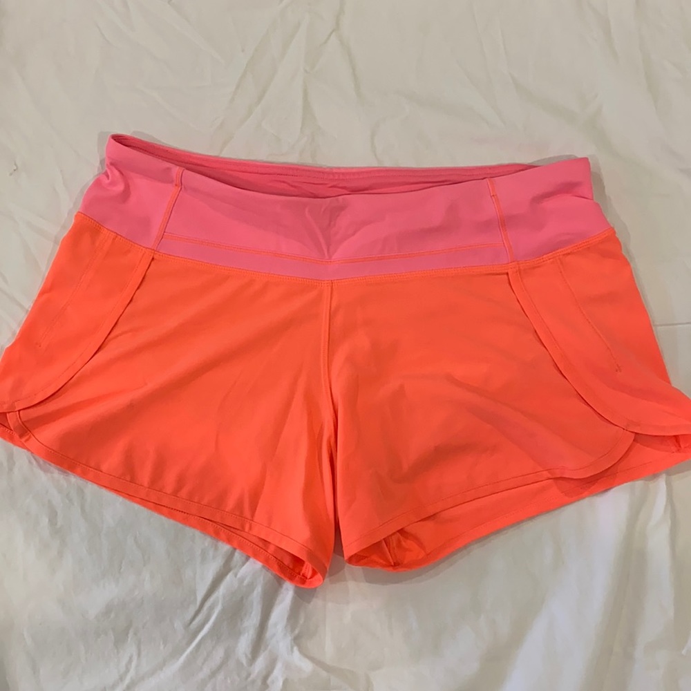 Lululemon speed shorts